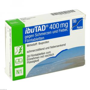 IBUTAD 400 mg gegen Schmerzen und Fieber Filmtabl.