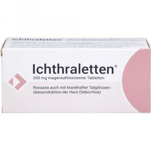 ICHTHRALETTEN 200 mg magensaftresistente Tabletten