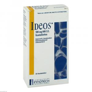 IDEOS 500 mg/400 I.E. Kautabletten