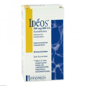 IDEOS 500 mg/400 I.E. Kautabletten