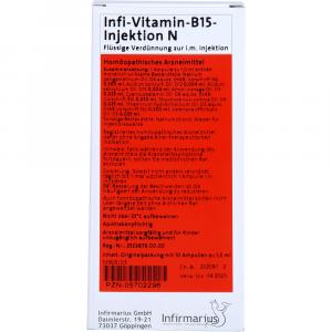 INFI VITAMIN B 15 Injektion N