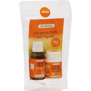 INGWER DR.MUCHES Kombipack Tropfen+Pastillen