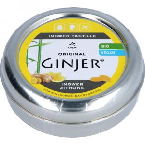 INGWER GINJER Pastillen Bio Zitrone