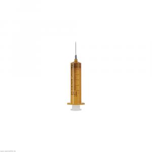 INJECTOMAT SPRITZE 50 ml m.Kanüle 1,8x38 mm orange