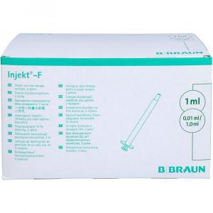 INJEKT F Feindosierungsspr.1 ml m.Kan.0,50x16 mm