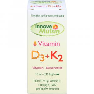 INNOVA Mulsin Vitamin D3+K2 Emulsion