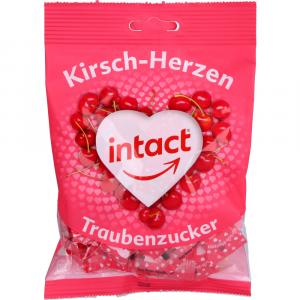 INTACT Traubenzucker Beutel Herzen