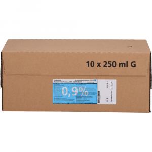 ISOTONISCHE NaCl 0,9% DELTAMEDICA Inf.-Lsg.Glasfl.