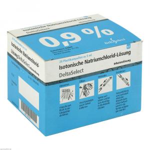 ISOTONISCHE NaCl 0,9% DELTAMEDICA Inf.-Lsg.Pl.Amp.