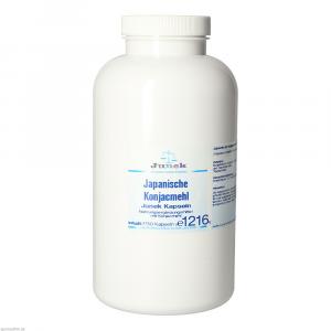JAPANISCHE Konjacmehl 600 mg Kapseln