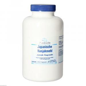 JAPANISCHE Konjakmehl 600 mg Kapseln