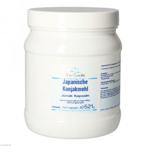 JAPANISCHE Konjakmehl 600 mg Kapseln