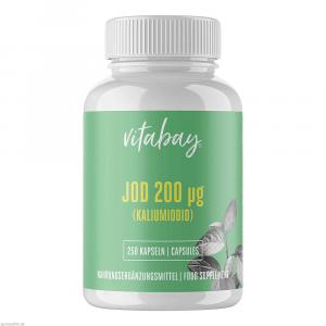 JOD 200 μg aus Kaliumiodid Kapseln Vorratspackung