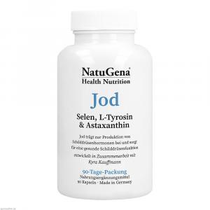JOD+SELEN+L-Tyrosin+Astaxanthin vegan Kapseln