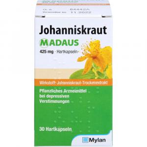 JOHANNISKRAUT MADAUS 425 mg Hartkapseln