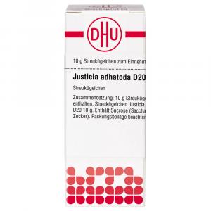 JUSTICIA adhatoda D 20 Globuli Ind.Fert.