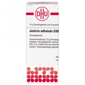 JUSTICIA adhatoda D 30 Globuli Ind.Fert.