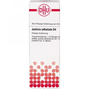 JUSTICIA adhatoda D 4 Dilution