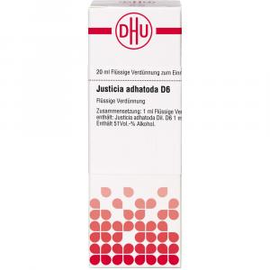 JUSTICIA adhatoda D 6 Dilution