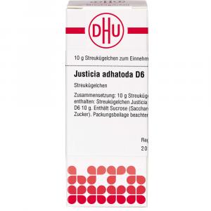JUSTICIA adhatoda D 6 Globuli