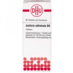 JUSTICIA adhatoda D 6 Tabletten