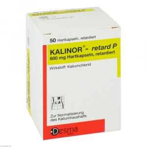 KALINOR retard P 600 mg Hartkapseln