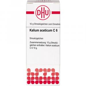KALIUM ACETICUM C 6 Globuli Ind.Fert.