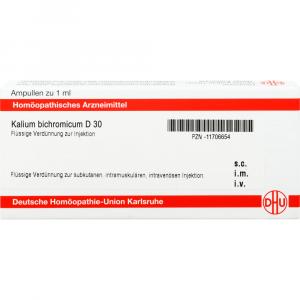 KALIUM BICHROMICUM D 30 Ampullen
