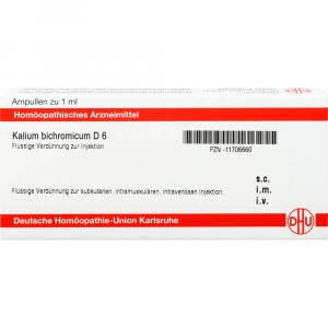 KALIUM BICHROMICUM D 6 Ampullen