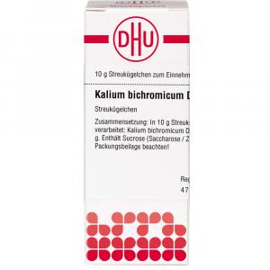 KALIUM BICHROMICUM D 8 Globuli
