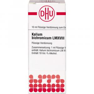 KALIUM BICHROMICUM LM XVIII Dilution