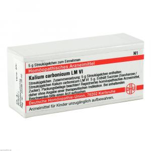 KALIUM CARBONICUM LM VI Globuli