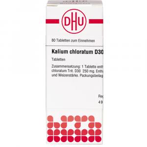 KALIUM CHLORATUM D 30 Tabletten