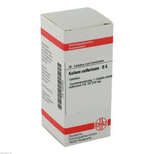 KALIUM SULFURICUM D 6 Tabletten