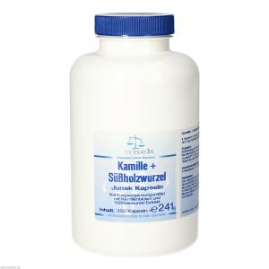 KAMILLE+SÜSSHOLZWURZEL Junek Kapseln