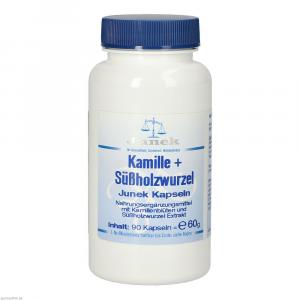 KAMILLE+SÜSSHOLZWURZEL Junek Kapseln