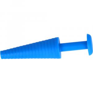 KATHETERSTÖPSEL steril blau