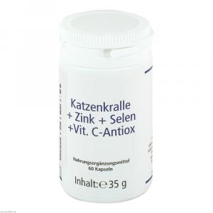 KATZENKRALLE+ZINK+Selen+Vit.C-Antiox Kapseln