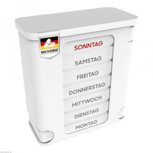KERPERS Pillendose 7-Tage weiß