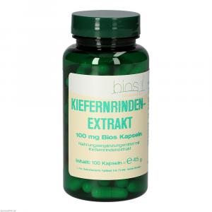 KIEFERNRINDENEXTRAKT 100 mg Bios Kapseln