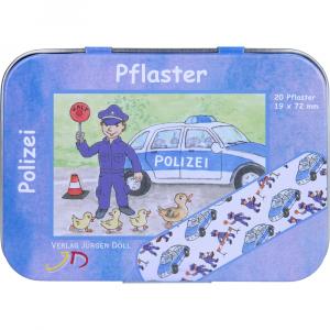 KINDERPFLASTER Polizei Dose
