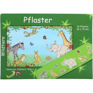 KINDERPFLASTER Wildtiere Briefchen