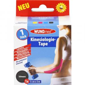 KINESIOLOGIE Tape 5 cmx5 m schwarz