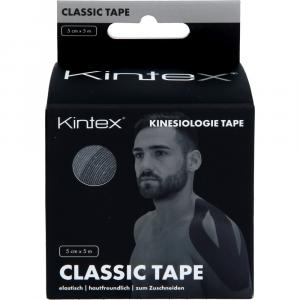 KINTEX Kinesiologie Tape classic 5 cmx5 m schwarz