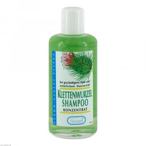 KLETTENWURZEL SHAMPOO floracell Glas