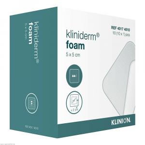 KLINIDERM foam 5x5 cm steril KLINIDERM foam 5x5 cm steril