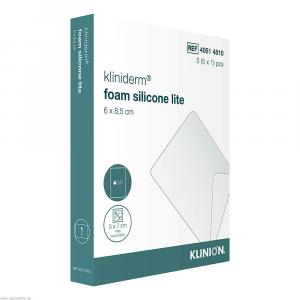 KLINIDERM foam silicone lite 6x8,5 cm steril