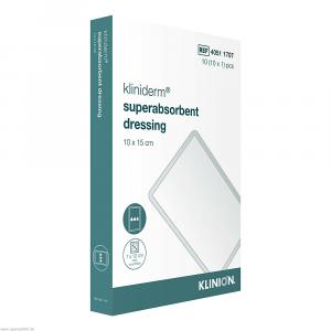 KLINIDERM superabsorbent dressing 10x15 cm