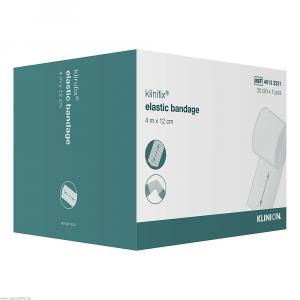 KLINIFIX elastic bandage 12 cmx4 m weiß cello.