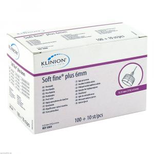 KLINION Soft fine plus Pen-Nadeln 0,25x6 mm 31 G